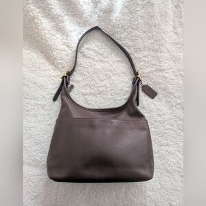 Coach Brown Leather Shoulder Bag 9058